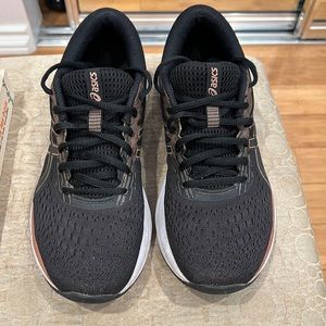 ASICS Women’s Gel Excite-7 Running Shoes in Black, Rose Gold, Size 9